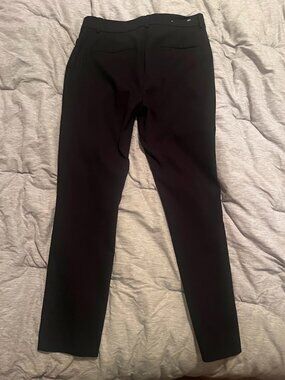 Loft Sutton Skinny Pant in Black, Size 6 Like New